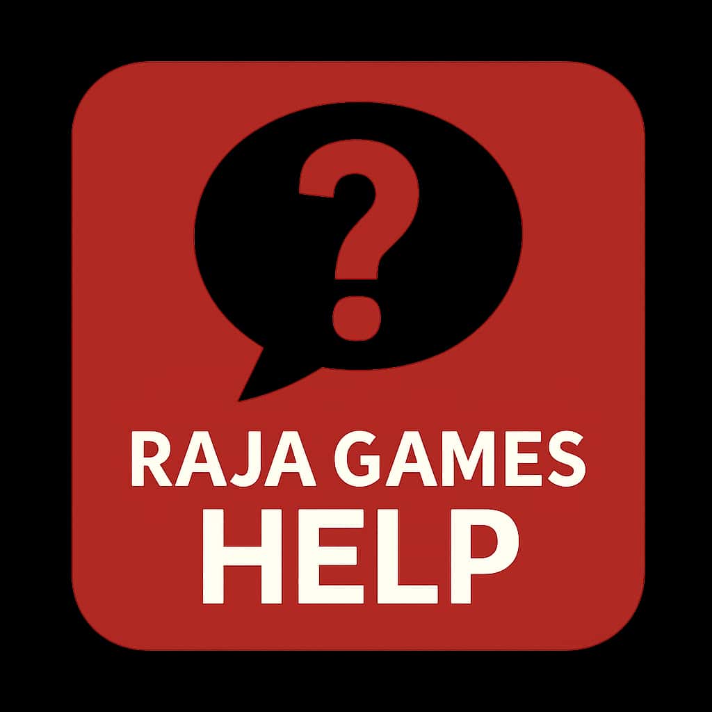 Icon representing Raja Games Help support.