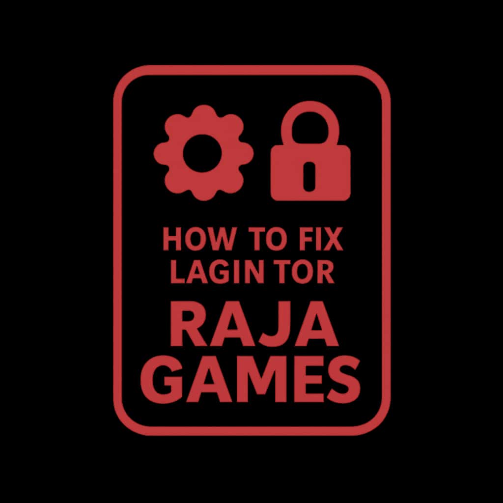 An icon depicting Raja Games login assistance.