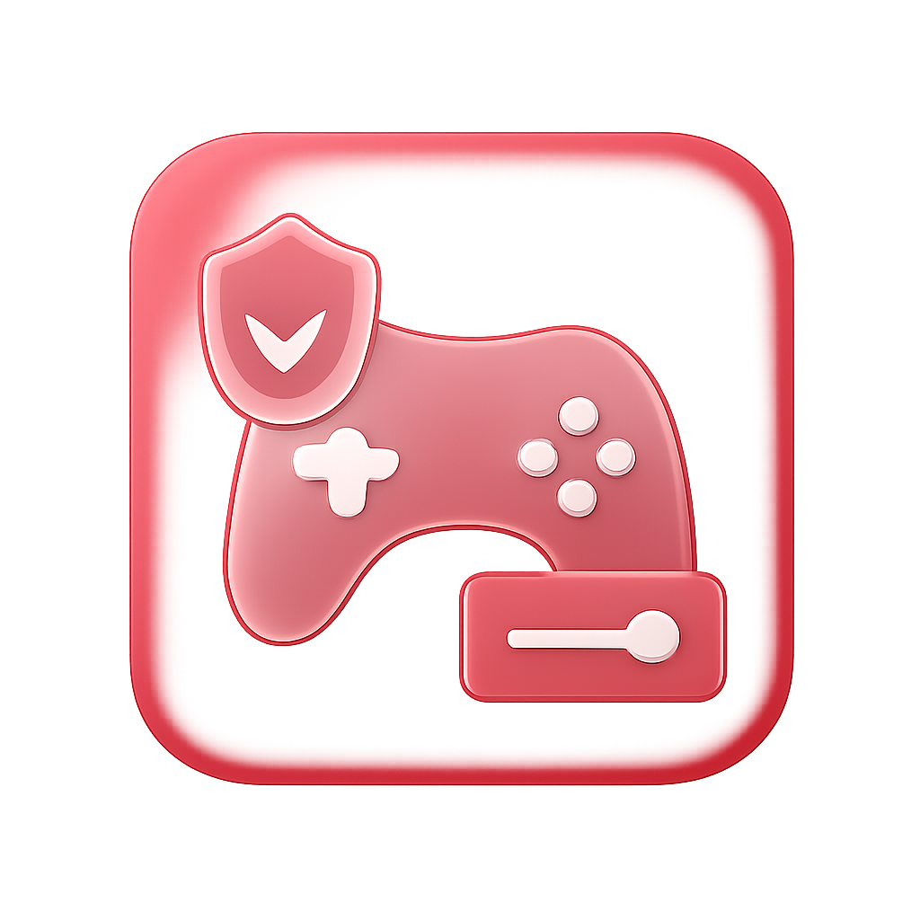 A badge representing security enhancement for Raja Games.