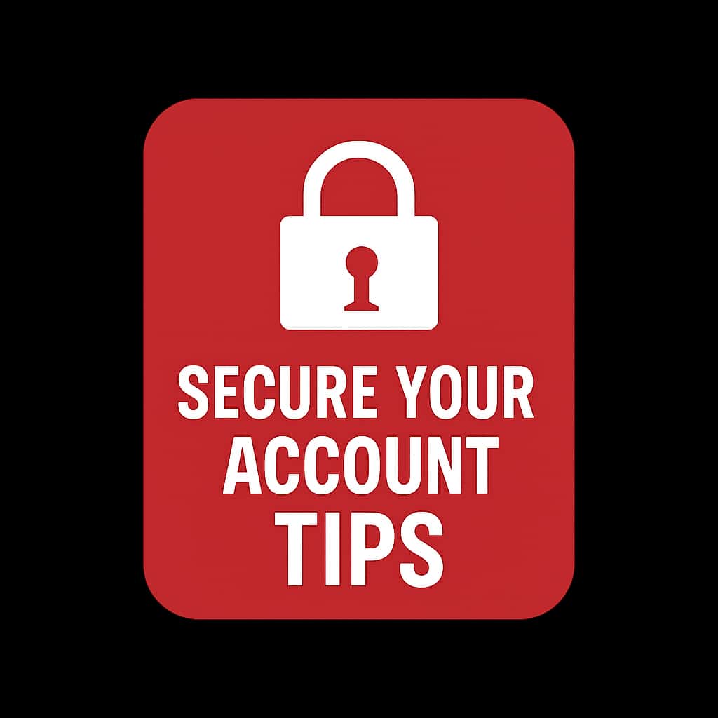 An icon representing account security for Raja Games.