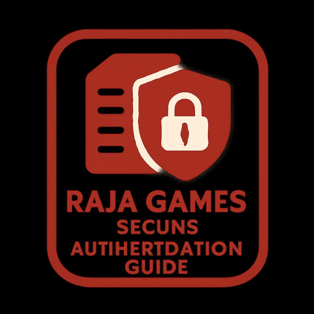 A professional badge representing the Secure Raja Games Authorization Guide.